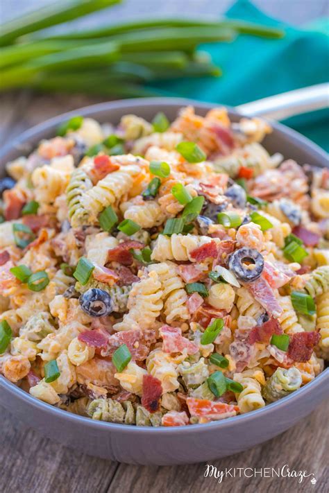 Grilled Smoked Bacon & Pasta Salad - calories, carbs, nutrition