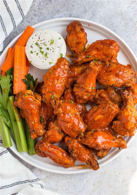 Grilled Spicy Buffalo Chicken Wings - calories, carbs, nutrition