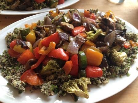 Grilled Tabouleh Veggies - calories, carbs, nutrition