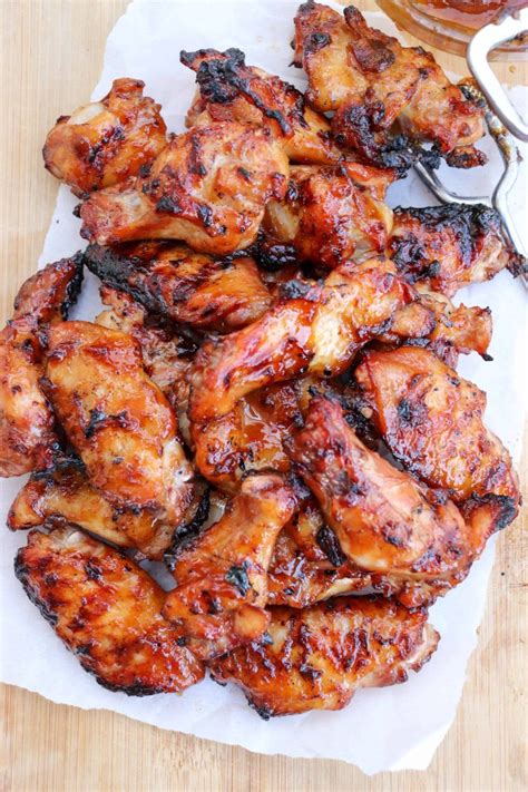 Grilled Teriyaki Chicken Wings - calories, carbs, nutrition