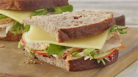 Grilled Turkey and Cheddar Sandwich - calories, carbs, nutrition