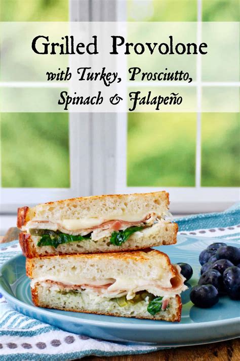 Grilled Turkey & Provolone - calories, carbs, nutrition