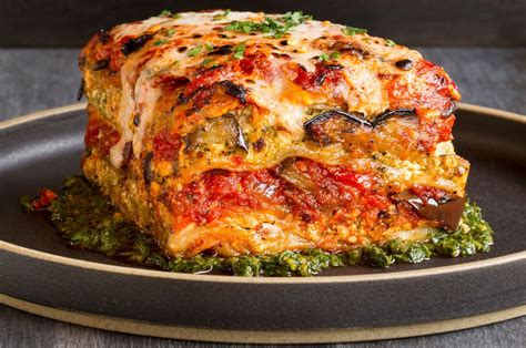 Grilled Vegetable Lasagna - calories, carbs, nutrition