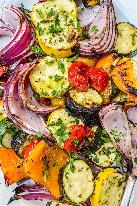 Grilled Vegetables Mediterranean - calories, carbs, nutrition