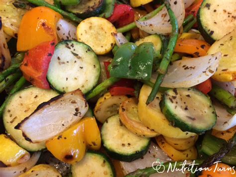 Grilled Vegetables - calories, carbs, nutrition