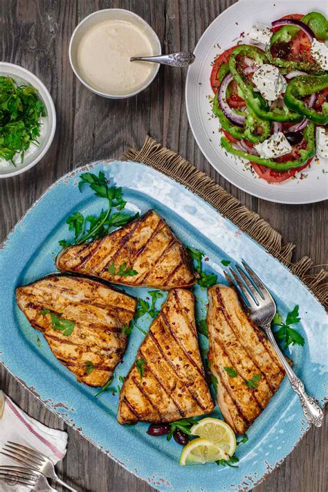 Grilled Vietnamese Swordfish - calories, carbs, nutrition