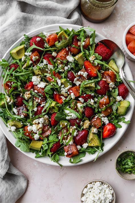 Grilled Watermelon Salad - calories, carbs, nutrition