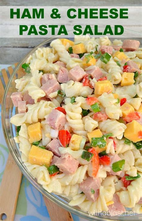 Ham American Cheese Club withPasta Salad - calories, carbs, nutrition