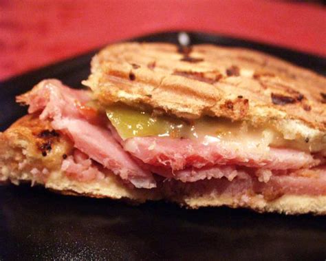 Ham and Pepper Jack Panini - calories, carbs, nutrition