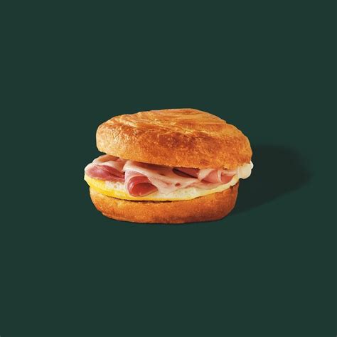 Ham and Swiss Breakfast Sandwich - calories, carbs, nutrition