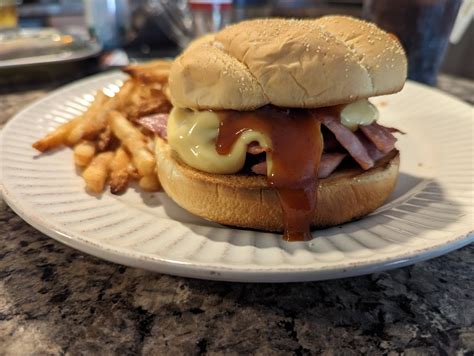 Ham & Cheddar Kaiser - calories, carbs, nutrition