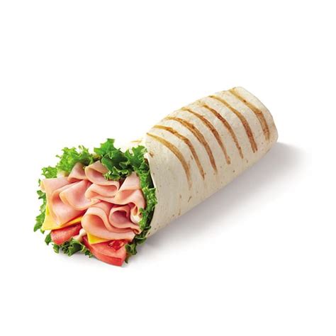 Ham Cheddar White Wrap (52189.22) - calories, carbs, nutrition