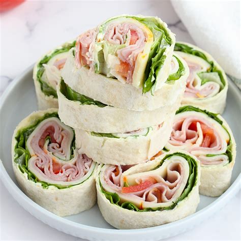 Ham & Cheese Pinwheel - calories, carbs, nutrition