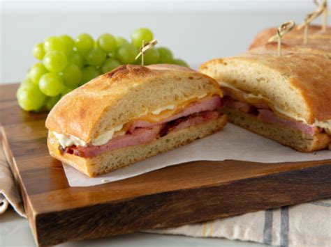 Ham & Cream Cheese Ciabatta - calories, carbs, nutrition