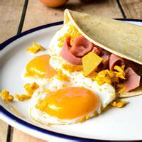 Ham, Egg and Cheese Taco - calories, carbs, nutrition