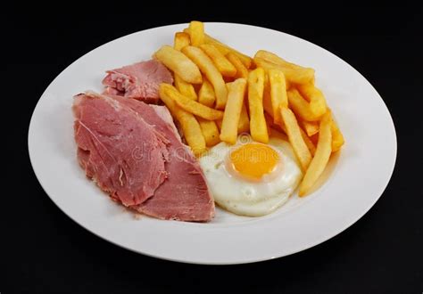 Ham, Egg & Chips - calories, carbs, nutrition