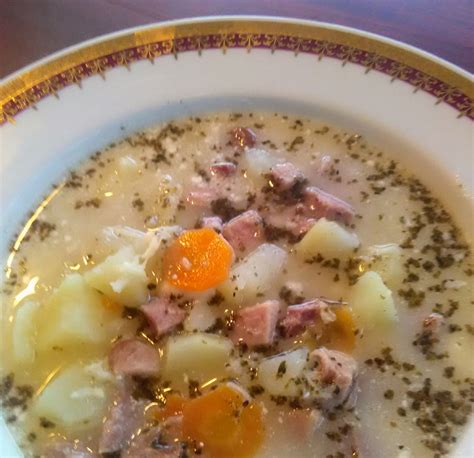 Ham & Horseradish Soup - calories, carbs, nutrition