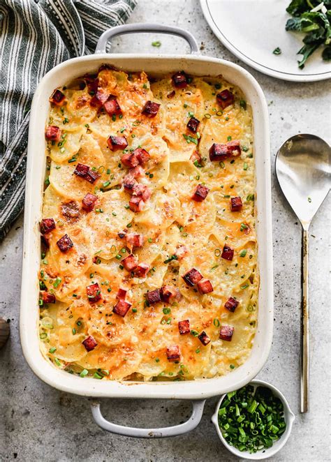 Ham & Scalloped Potatoes - calories, carbs, nutrition