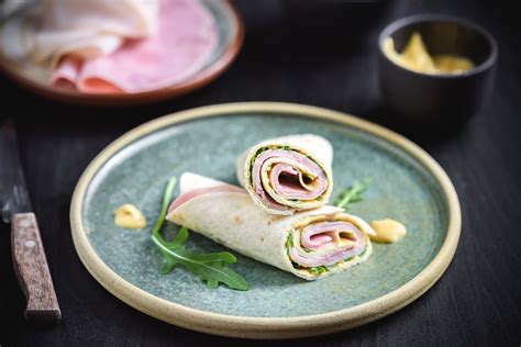 Ham & Turkey Wrap - calories, carbs, nutrition