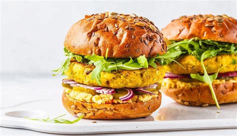 Hamburguer de Grao de Bico - calories, carbs, nutrition