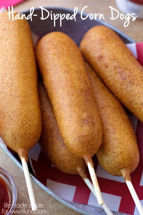 Hand Dipped Corn Dog - calories, carbs, nutrition