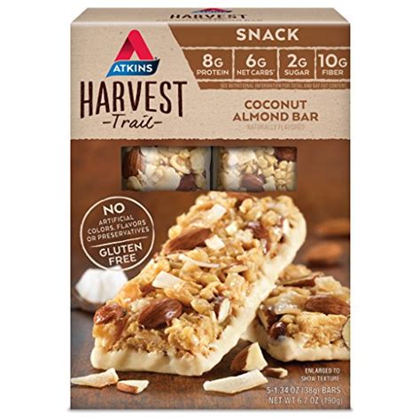 Harvest Almond Cocoa Snack Bar - calories, carbs, nutrition