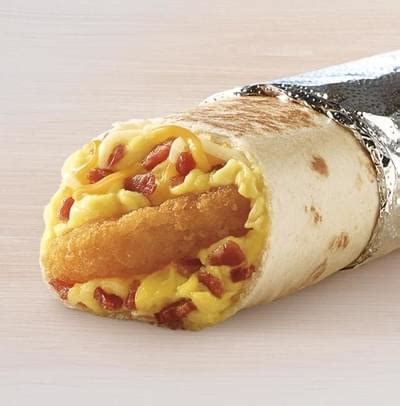 Hash Brown Breakfast Burrito - calories, carbs, nutrition