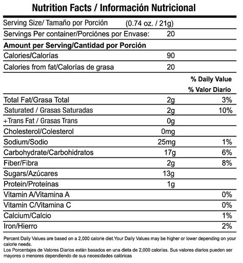 Hazelnut Latte - calories, carbs, nutrition