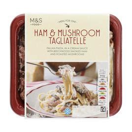 Healthy Living - Ham & Mushroom Tagliatelle - 400g - calories, carbs, nutrition