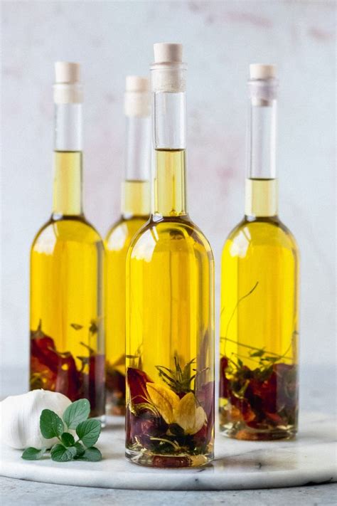 Herb and Garlic Infused Oil - calories, carbs, nutrition