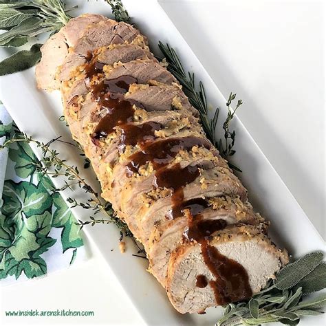 Herb Roasted Pork Loin - calories, carbs, nutrition