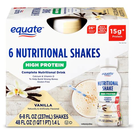 High-Protein Nutritional Shake - calories, carbs, nutrition