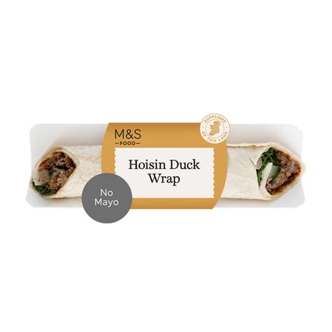 Hoi Sin Duck & Cos Wrap - calories, carbs, nutrition