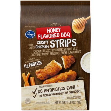 Honey Bbq Chicken Strips - calories, carbs, nutrition