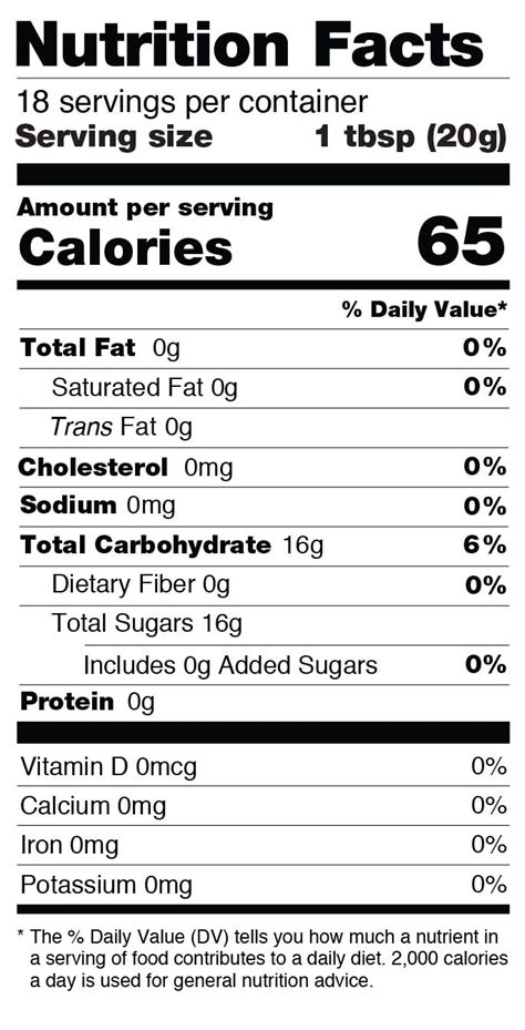 Honey-Comb - calories, carbs, nutrition