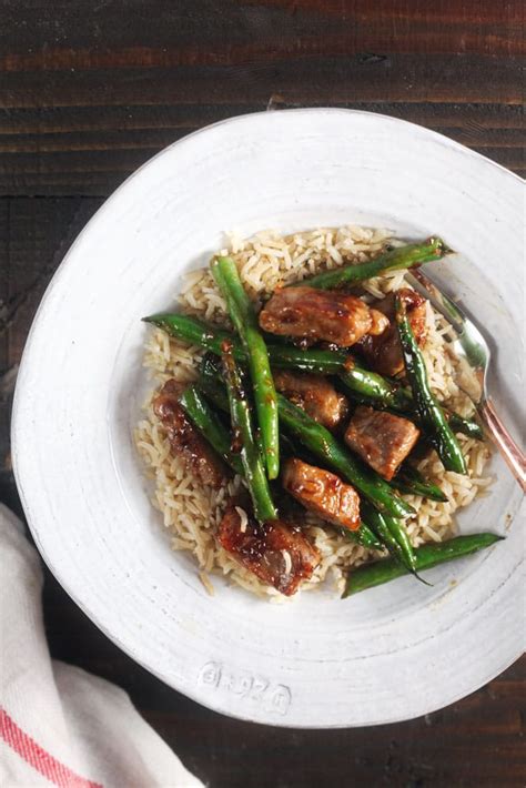 Honey Ginger Pork Stir Fry - calories, carbs, nutrition