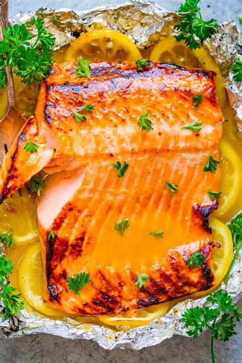 Honey Grilled Salmon - calories, carbs, nutrition