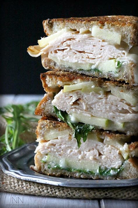 Honey Roasted Turkey Panini with Brie - calories, carbs, nutrition