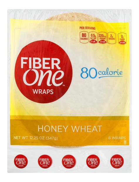 Honey Wheat Wrap - calories, carbs, nutrition