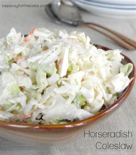 Horseradish Slaw - calories, carbs, nutrition