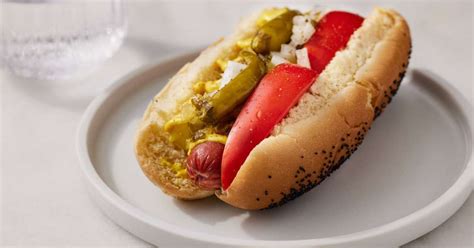 Hot Dog All Beef 8-1 Chicago Style - calories, carbs, nutrition