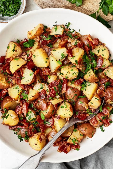 Hot German Potatoes - calories, carbs, nutrition