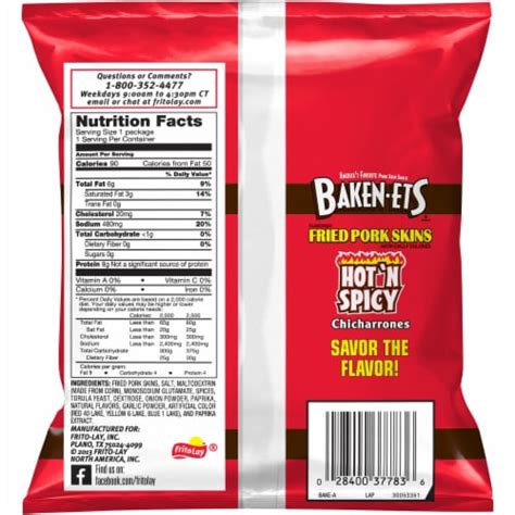 Hot N Spicy - calories, carbs, nutrition