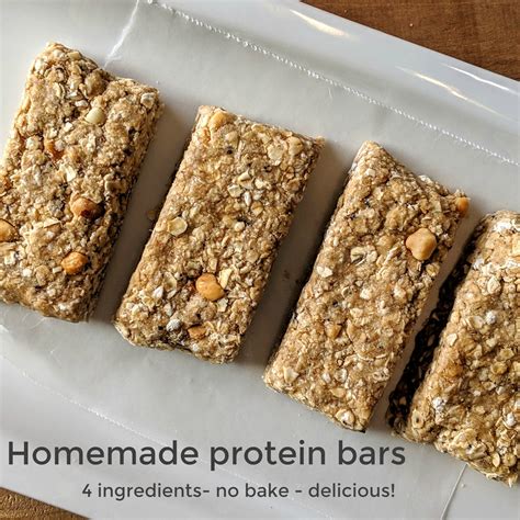 House Made Protein Bars - calories, carbs, nutrition