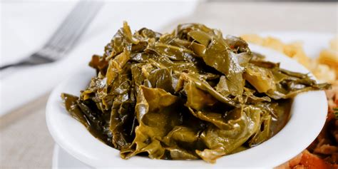 House Simmered Collard Greens - calories, carbs, nutrition