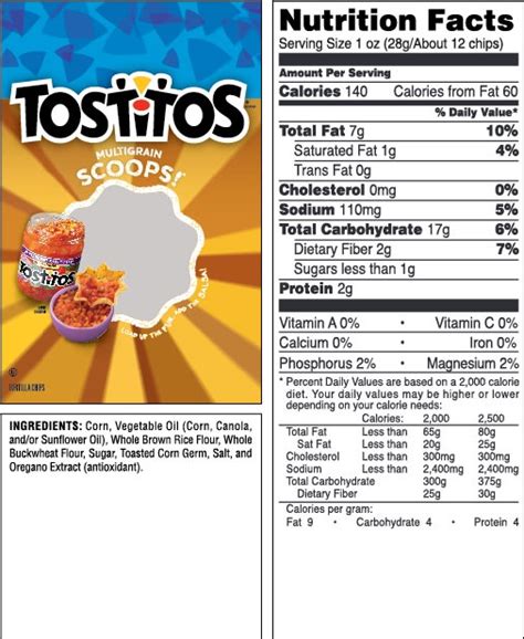 House Tortilla Chips - calories, carbs, nutrition