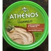 Hummus - Artichoke & Garlic - calories, carbs, nutrition