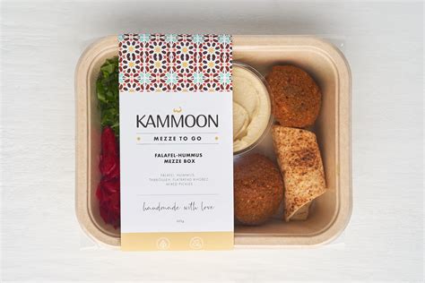 Hummus Mezze Box - calories, carbs, nutrition