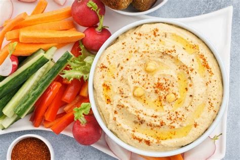 Hummus, Vegan - calories, carbs, nutrition