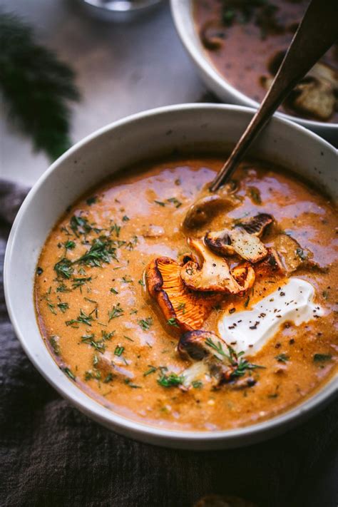 Hungarian Mushroom Soup - calories, carbs, nutrition